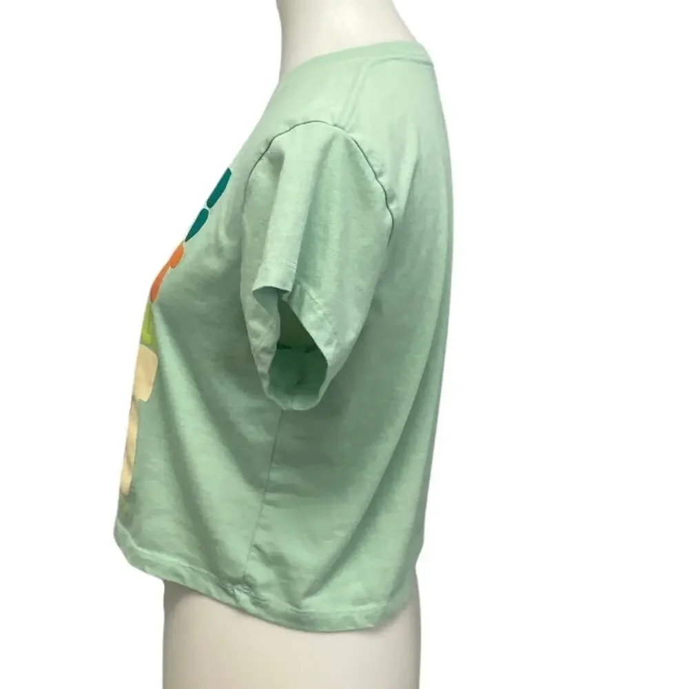Happy Earth Kids XL Protect Planet Earth Short Sleeve Cotton Blend Crew Neck Tee